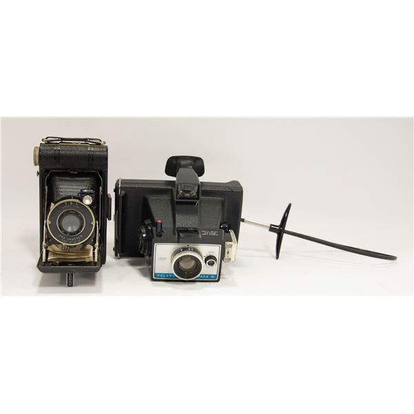 2 CAMERAS - KODAK & POLAROID