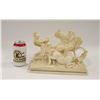 Image 2 : ROMAN HORSE & CHARIOT BY A.SRATUD 6" X 10"