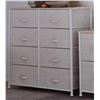 NEW WHITE HOMOKUS 8 DRAWER STORAGE CHEST