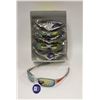 Image 1 : 6 PAIRS OF GREY AND ORANGE SPORT SUNGLASSES