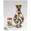 Image 1 : TURKISH CERAMIC VASE - LARGE SIZE