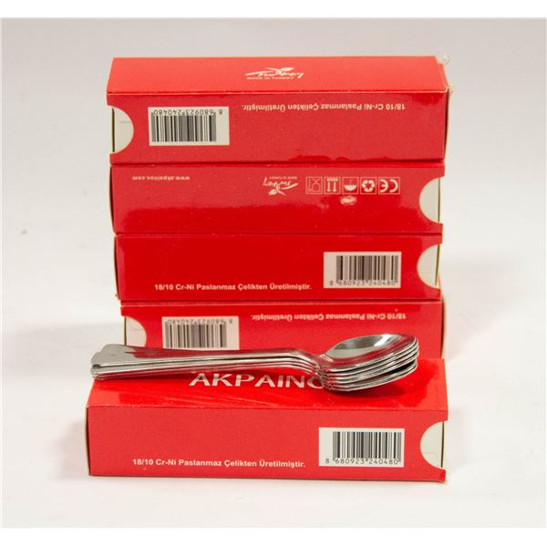 5 BOXES OF SMALL TURKISH SPOONS