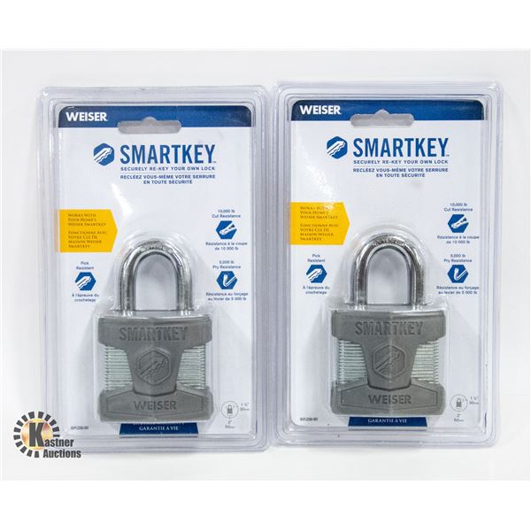 SEALED (2) WEISER SMART KEY LOCKS