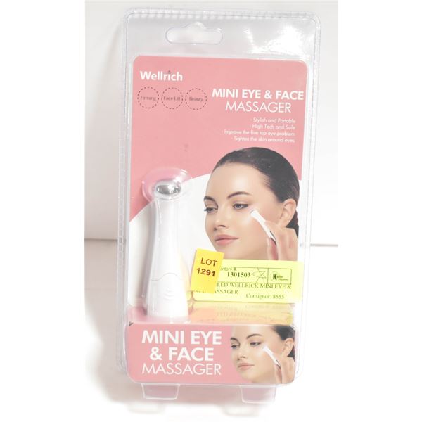 NEW SEALED WELLRICH MINI EYE & FACE MASSAGER