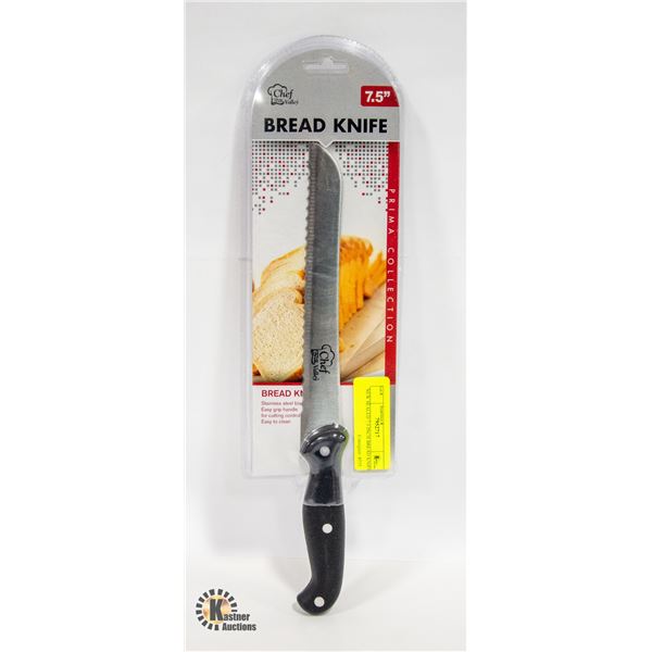 NEW SEALED 7.5 INCH BREAD KNIFE