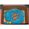 Image 1 : BOX OF 4 EXTENSION CORDS (SHORT AND LONG)