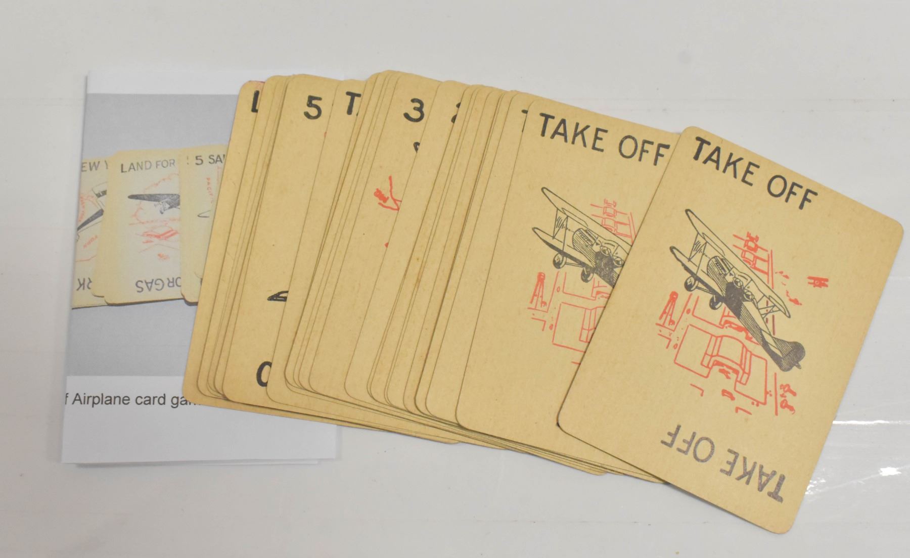 VINTAGE GAME TAKE OFF AIRPLANE RACK