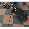 Image 1 : PING GOLF BAG WITH ASSORTED CLUBS
