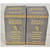 Image 1 : 2 GAME OF THRONES PINT GLASSES