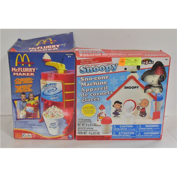 SNOOPY SNOCONE & MCFLURRY MAKER