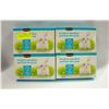 Image 1 : 4 PACKS OF 40 SCENTED FABRIC SOFTENER SHEETS,160