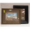 Image 1 : FRAMED PICTURE AND FRAMED MIRROR