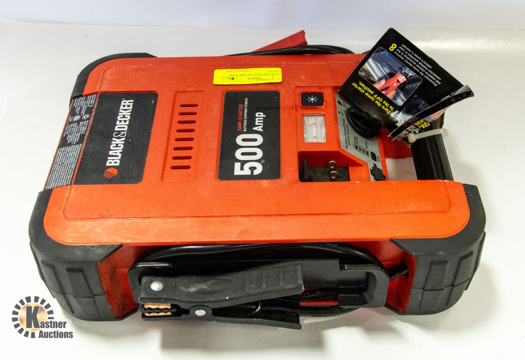 BLACK & DECKER 500 AMP JUMP STARTER