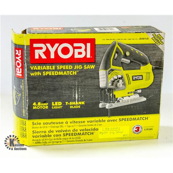 RYOBI JIG SAW IN HARD CASE