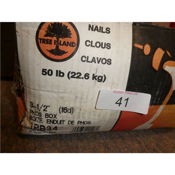 50lb 3-1/2" nails