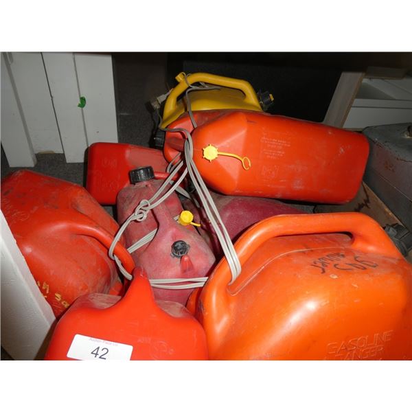 plastic gas/jerry cans