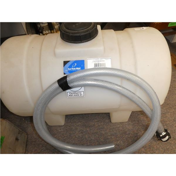Portable water tank c/w hose