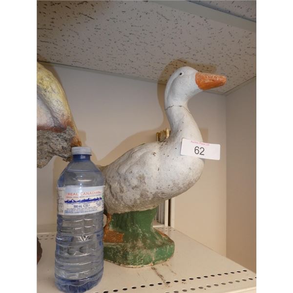 decorative concrete  duck