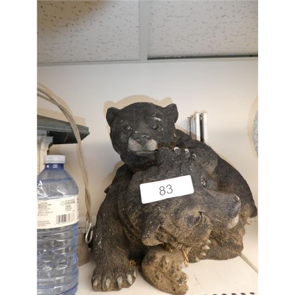 decorative concrete bears