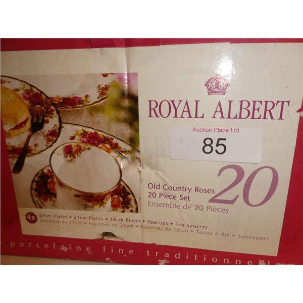Royal Albert 20pc dishware set