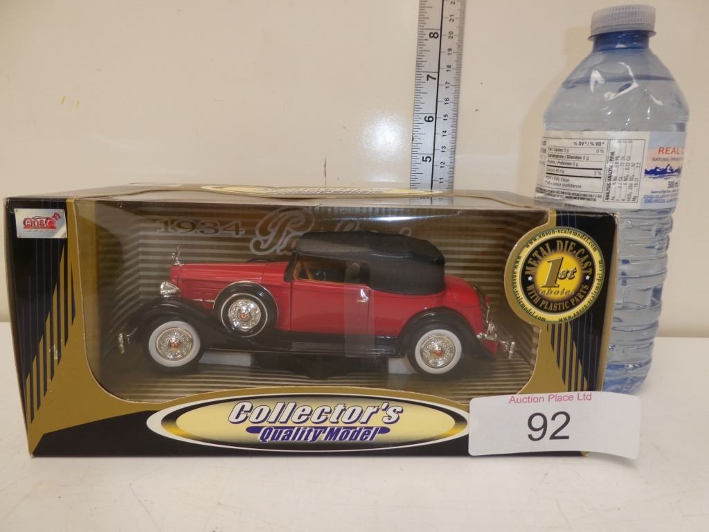 1934 collector diecast model car