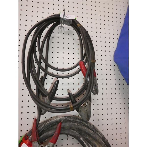 Home made booster cables