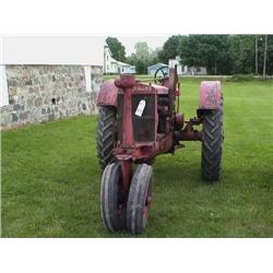 1936 Massey Harris Challenger, Rubber Tires, s/n 131586
