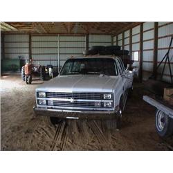 1955 Oliver Super 66, W/Blade, s/n 27683-606