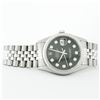 Image 4 : Rolex Mens Stainless Steel Black Diamond 36MM Datejust Wristwatch