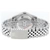 Image 7 : Rolex Mens Stainless Steel Red Vignette Diamond 36MM Datejust Wristwatch