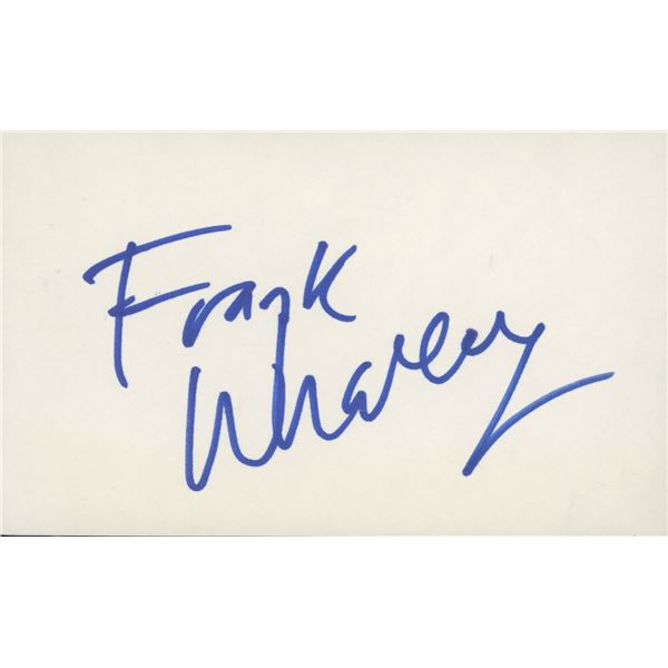 Frank Whaley "Pulp Fiction "signature cut