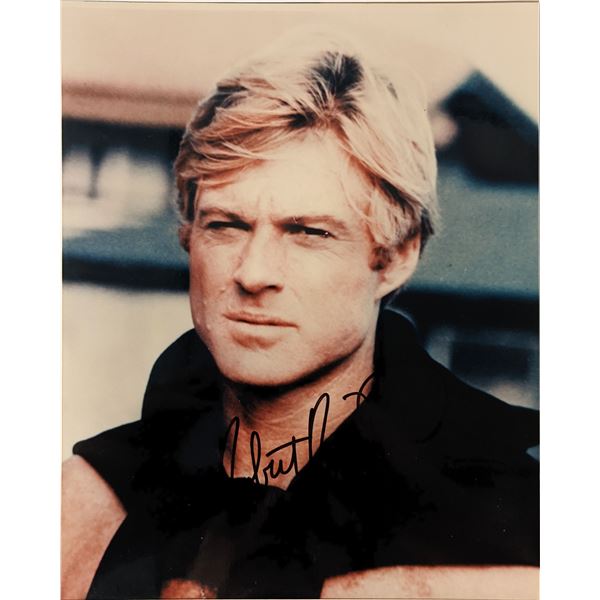 Robert Redford signed photo