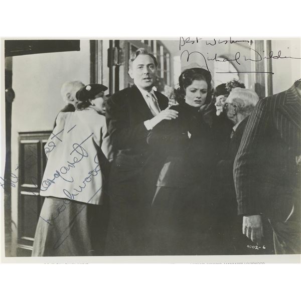 Trent's Last Case signed movie photo