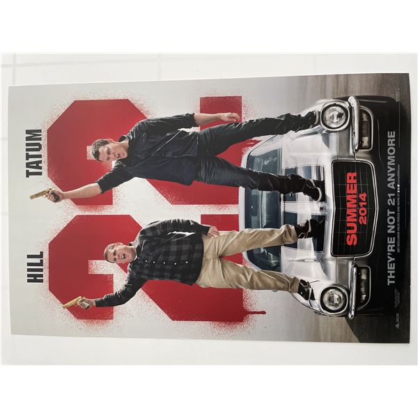 22 Jump Street mini advance movie poster