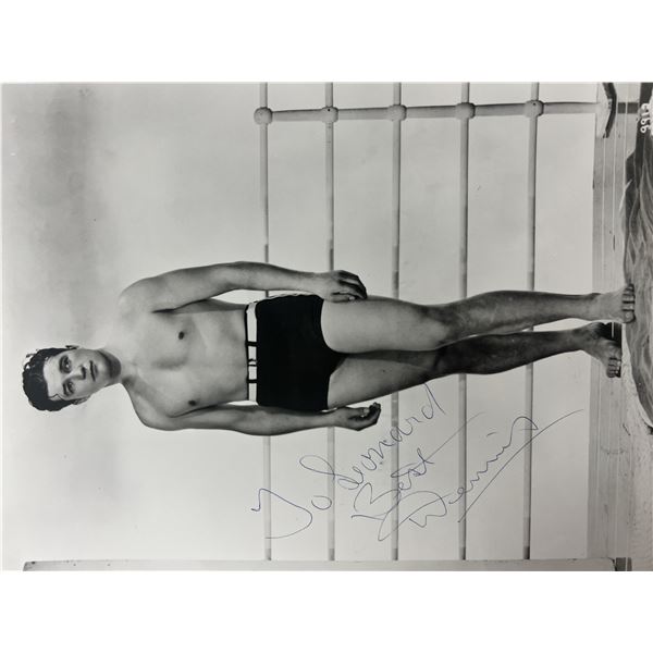 Dennis Morgan signed vintage photo