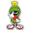 Image 1 : Marvin The Martian Flip Off Sticker