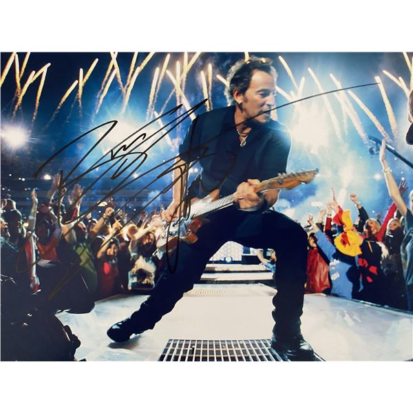 Bruce Springsteen signed photo