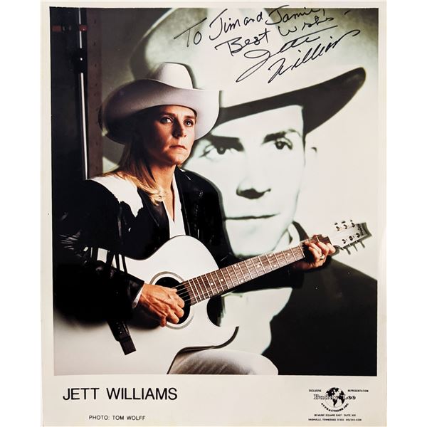 Jett Williams signed photo
