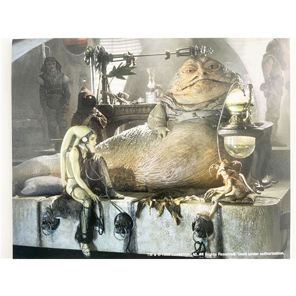 Star Wars Jabba the Hutt movie photo