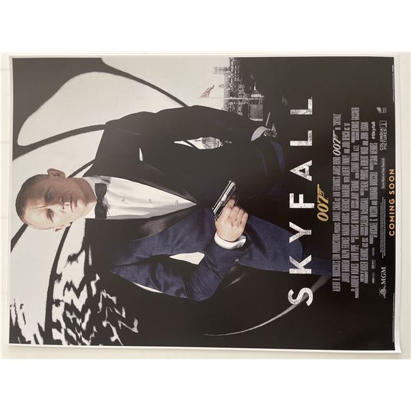 James Bond Skyfall mini poster