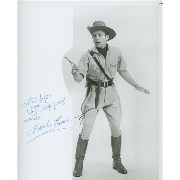 Frankie Thomas signed photo