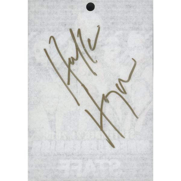 Hulk Hogan signed "Wrestler Reunion" staff pass