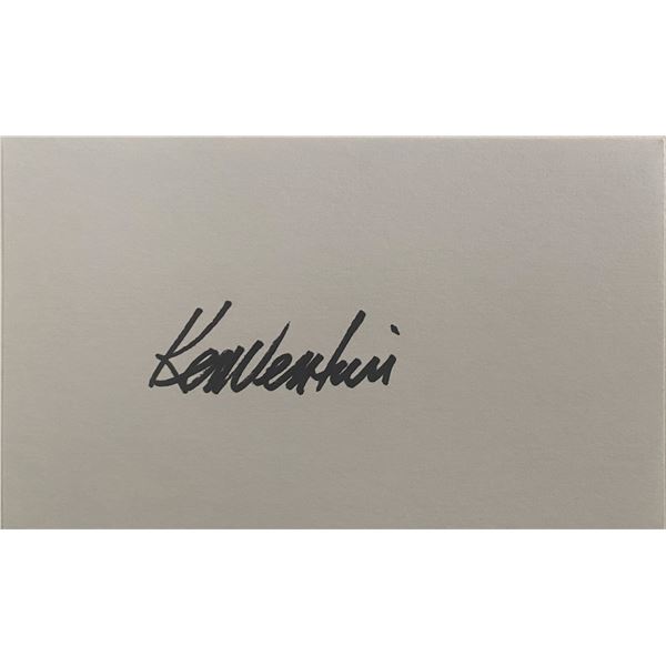 World Golf Hall of Fame Ken Venturi original signature