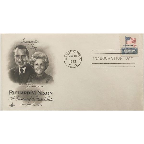 President Richard Nixon Inauguration Day 1973 First Day Cover