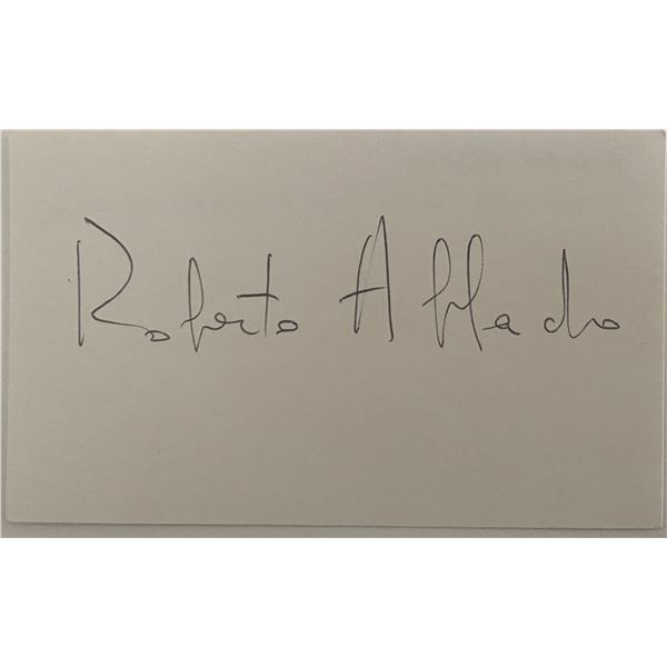 Roberto Abbado original signature