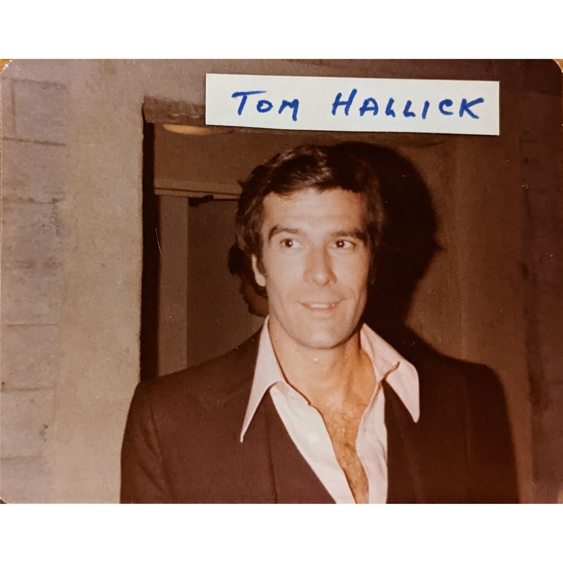 Tom Hallick original photo