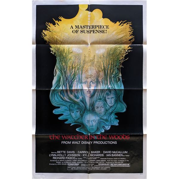 The Watcher in the Woods original 1980 vintage movie poster