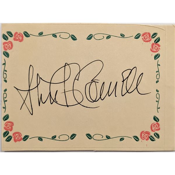 TV producer Stephen Cannell original signature