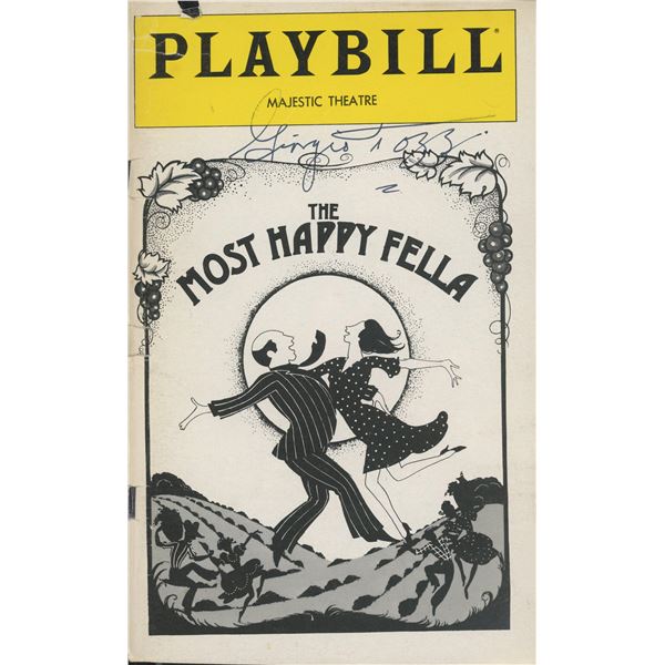 Giorgio Tozzi signed Playbill