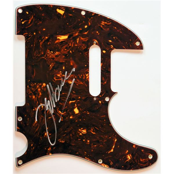 Jeff Beck signed pick guard